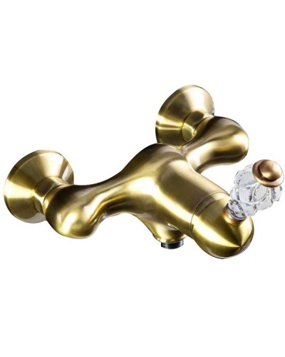 Смеситель для душа Boheme Crystal 304-CRST Бронза
