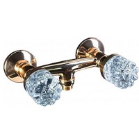 Смеситель для душа Boheme Crystal 294-CRST Золото