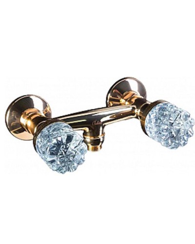 Смеситель для душа Boheme Crystal 294-CRST Золото