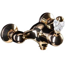Смеситель для душа Boheme Crystal 284-CRST Золото