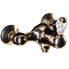 Смеситель для душа Boheme Crystal 284-CRST Золото