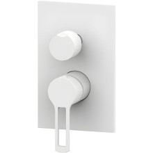 Смеситель для душа Paffoni Ringo RIN018BO/M Белый матовый