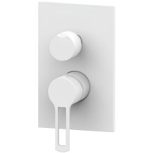 Смеситель для душа Paffoni Ringo RIN019BO/M Белый матовый