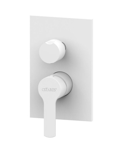 Смеситель для душа Cezares Ovest OVEST-DEV3-BIO Белый