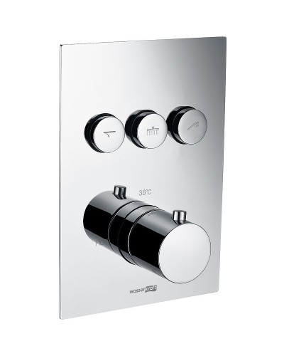 Смеситель для душа WasserKRAFT Neime 1944 с термостатом Хром