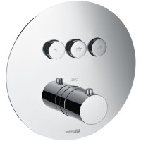 Смеситель для душа WasserKRAFT Dinkel 5844 с термостатом Хром