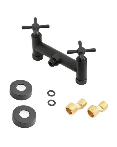 Смеситель для душа Orange Mia M34-200B Черный матовый