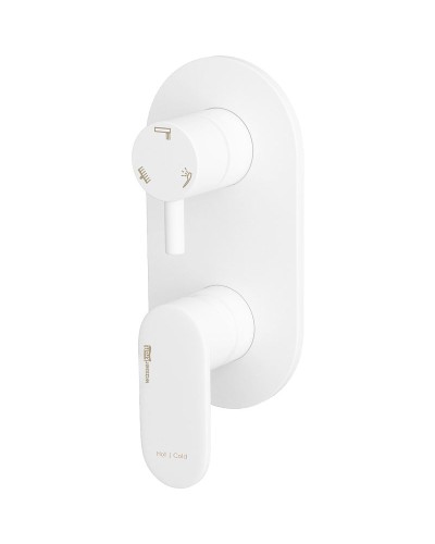 Смеситель для душа WasserKRAFT Mindel 8571 Белый матовый