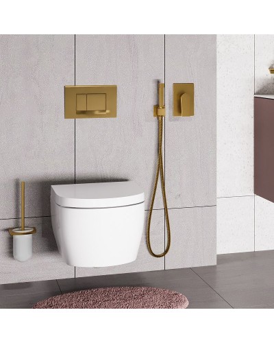 Смеситель для душа WasserKRAFT Aisch 5551 Золото матовое