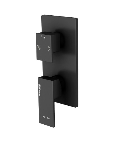 Смеситель для душа WasserKRAFT Abens 2071 Чёрный матовый