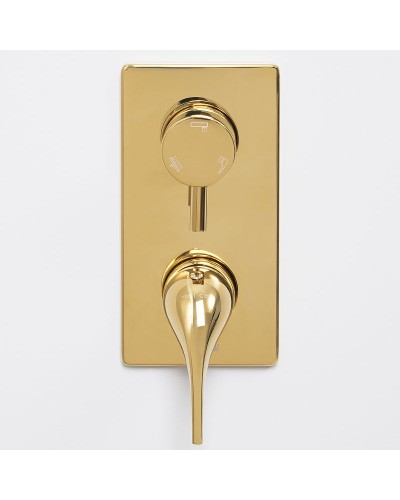 Смеситель для душа WasserKRAFT Sauer 7171 Золото