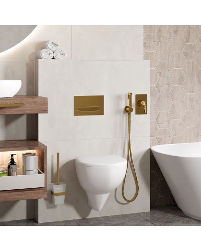 Смеситель для душа WasserKRAFT Sauer 7151 Золото