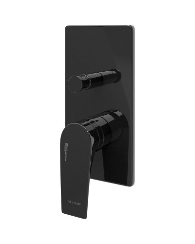 Смеситель для душа WasserKRAFT Glan 6661 Черный глянцевый