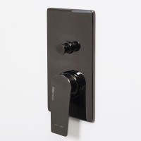 Смеситель для душа WasserKRAFT Glan 6661 Черный глянцевый