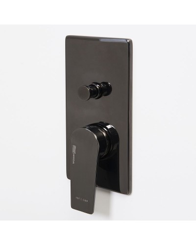 Смеситель для душа WasserKRAFT Glan 6661 Черный глянцевый