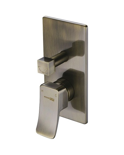 Смеситель для душа WasserKRAFT Exter 1641 Светлая бронза