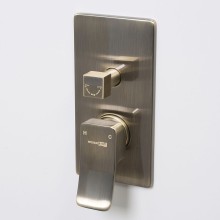 Смеситель для душа WasserKRAFT Exter 1641 Светлая бронза