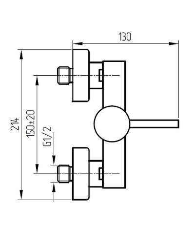 Смеситель для душа Migliore Fortis 18652 Хром