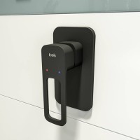 Смеситель для душа Iddis Slide SLIBL00i66 Черный матовый