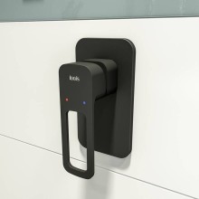 Смеситель для душа Iddis Slide SLIBL00i66 Черный матовый