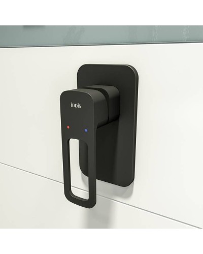 Смеситель для душа Iddis Slide SLIBL00i66 Черный матовый