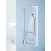 Смеситель для душа Kludi Zenta 351000538 с термостатом Хром