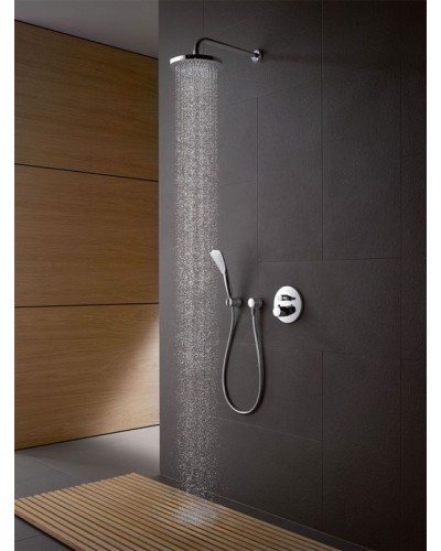 Смеситель для душа Kludi Zenta 388300545 с термостатом Хром