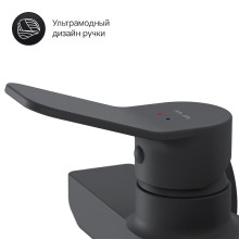 Смеситель для душа AM.PM X-Joy F85A20022 Черный матовый