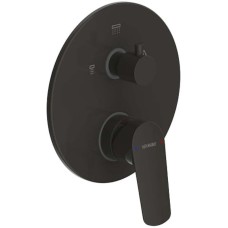 Смеситель для душа Bravat Rhein PB8429564BW-3-ENG Черный матовый