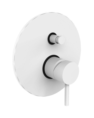 Смеситель для душа Paffoni Light LIG015BO Белый матовый