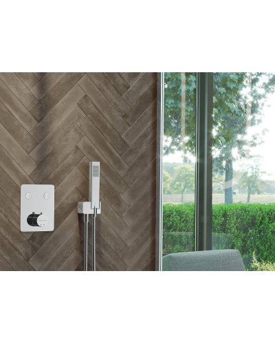 Смеситель для душа Excellent Krotos AREX.8045CR с термостатом Хром