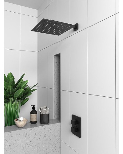 Смеситель для душа Paini Dax-R 84PZ690TH Черный матовый