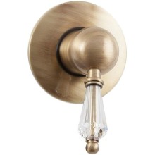 Смеситель для душа Cezares Vintage VINTAGE-DIM прозрачная ручка Бронза