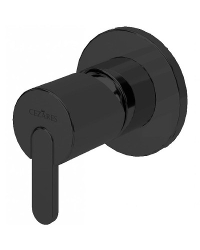 Смеситель для душа Cezares LEAF-DIM-NOP Черный матовый