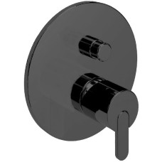 Смеситель для душа Cezares LEAF-VDIM-NOP Черный матовый