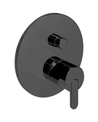 Смеситель для душа Cezares LEAF-VDIM-NOP Черный матовый