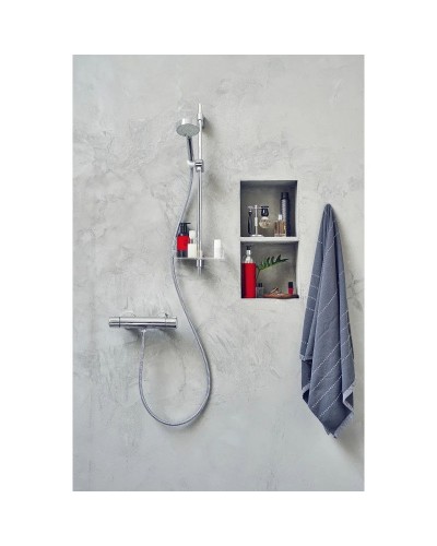 Термостат для душа с реверсивным термоэлементом Oras Nova 7470X