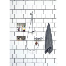 Термостат для душа с реверсивным термоэлементом Oras Nova 7470X