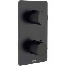 Смеситель для душа Bossini Oki New Z00002.073 с термостатом Черный матовый