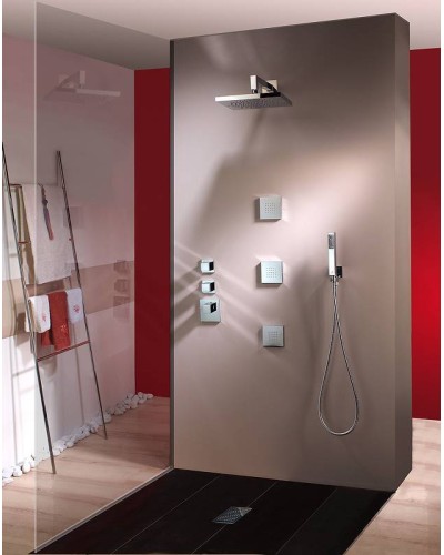 Смеситель для душа Bossini Outlets Z032203.030 с термостатом Хром