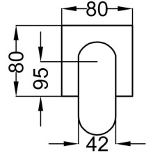 Смеситель для душа Cezares STELLA-DIM-01-Cr