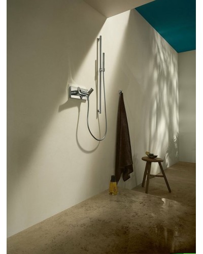 Смеситель для душа Axor Starck Organic 12602000 с термостатом Хром