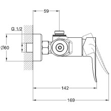 Смеситель для душа G.Lauf GOB5-A134