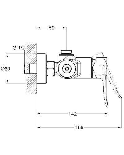 Смеситель для душа G.Lauf GOB5-A134