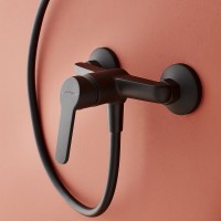 Смеситель для душа Jacob Delafon Aime E29870-BL Черный матовый