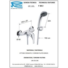 Смеситель для душа Remer Serie 35 F38