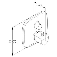 Термостат для душа Kludi Ameo 418350575