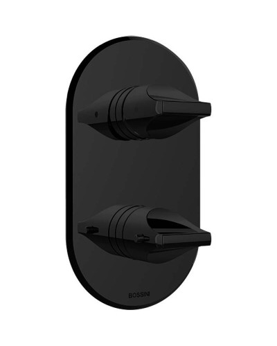 Смеситель для душа Bossini Apice Z00500.073 с термостатом Черный матовый
