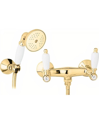 Смеситель для душа Cezares First FIRST-D-03/24-Bi Золото 24 карат