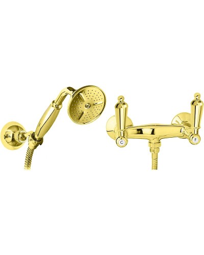 Смеситель для душа Cezares First FIRST-D-03/24-M Золото 24 карат